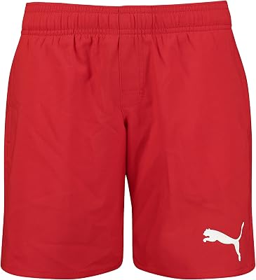 Jungen Medium Length Shorts Badebekleidung, Rot, 116 EU