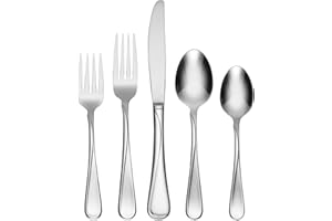 Oneida 2865045AL20 Flight 45 Piece Everyday Flatware Set, Service for 8