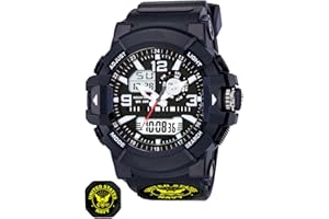 Aqua Force US Navy Dual Time Digital/Analog Tactical Combat Watch (30M Water Resistant)