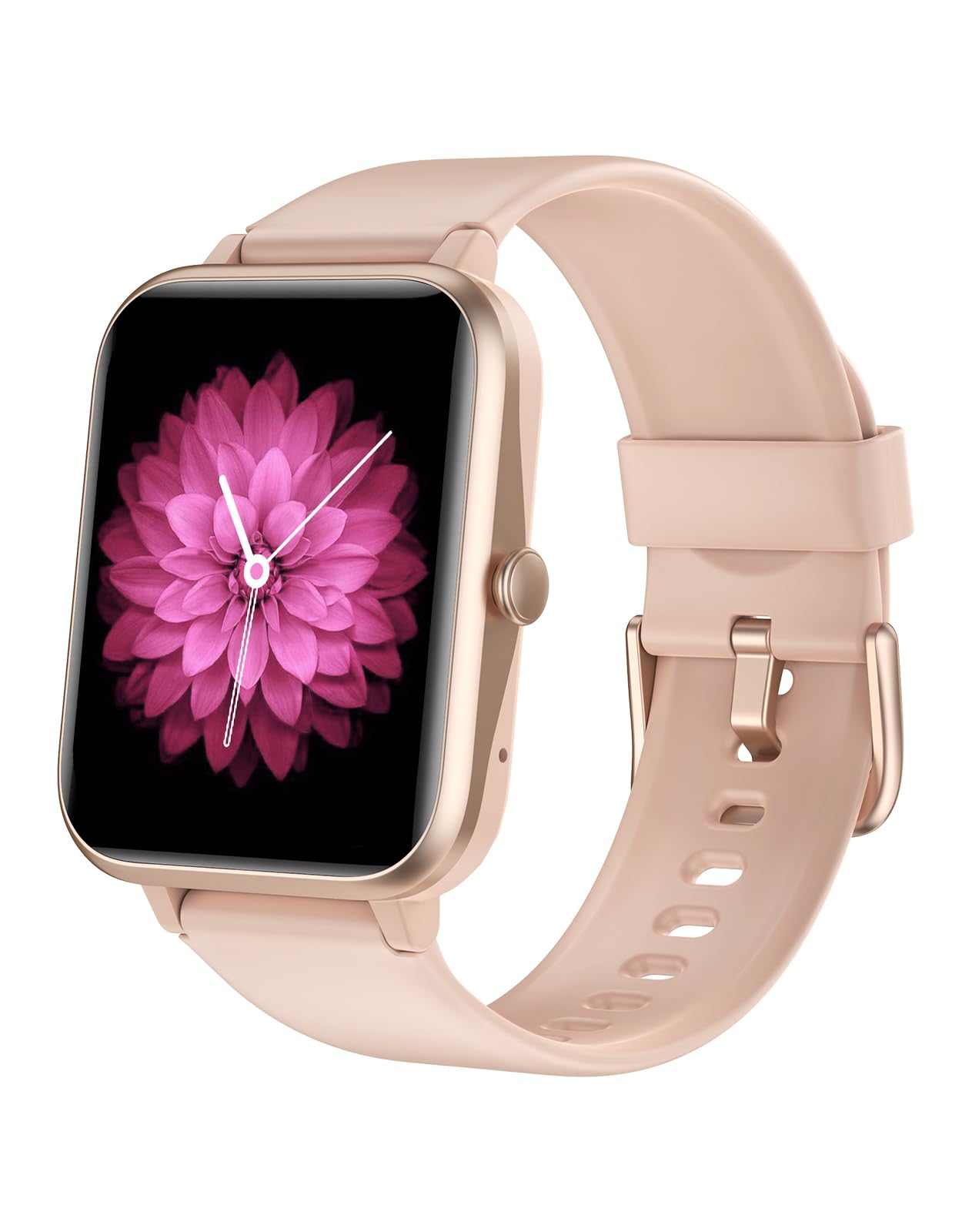 Smart Watch, Pedometer with Call Function, Wristwatch, Compatible with iPhones, Android Compatible, Smart Watch Women, HD Screen, Long Lasting Battery, Various Exercise Modes, Pedometer,