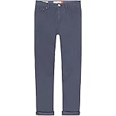 Skinny Fit Stretch Twill Pants, 5-Pocket Style, Zipper Fly & Button Closure