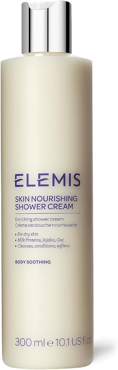 ELEMIS Skin Nourishing Body Wash Luxury Shower Cream 300ml Macadamia Jojoba