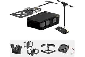 CAPTAINRC 3-axis FPV Gimbal Head Tracking System Wireless Kit,Including All-in-one Base Plate Kit,Head Tracking Digital Transmission Module,Head Tracking Module,Applicable to O3/Avatar/Moonlight Version