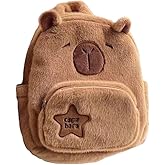 Capybara Backpack Multifunction Durable Casual Backpacks Travel Daypacks-11.8"