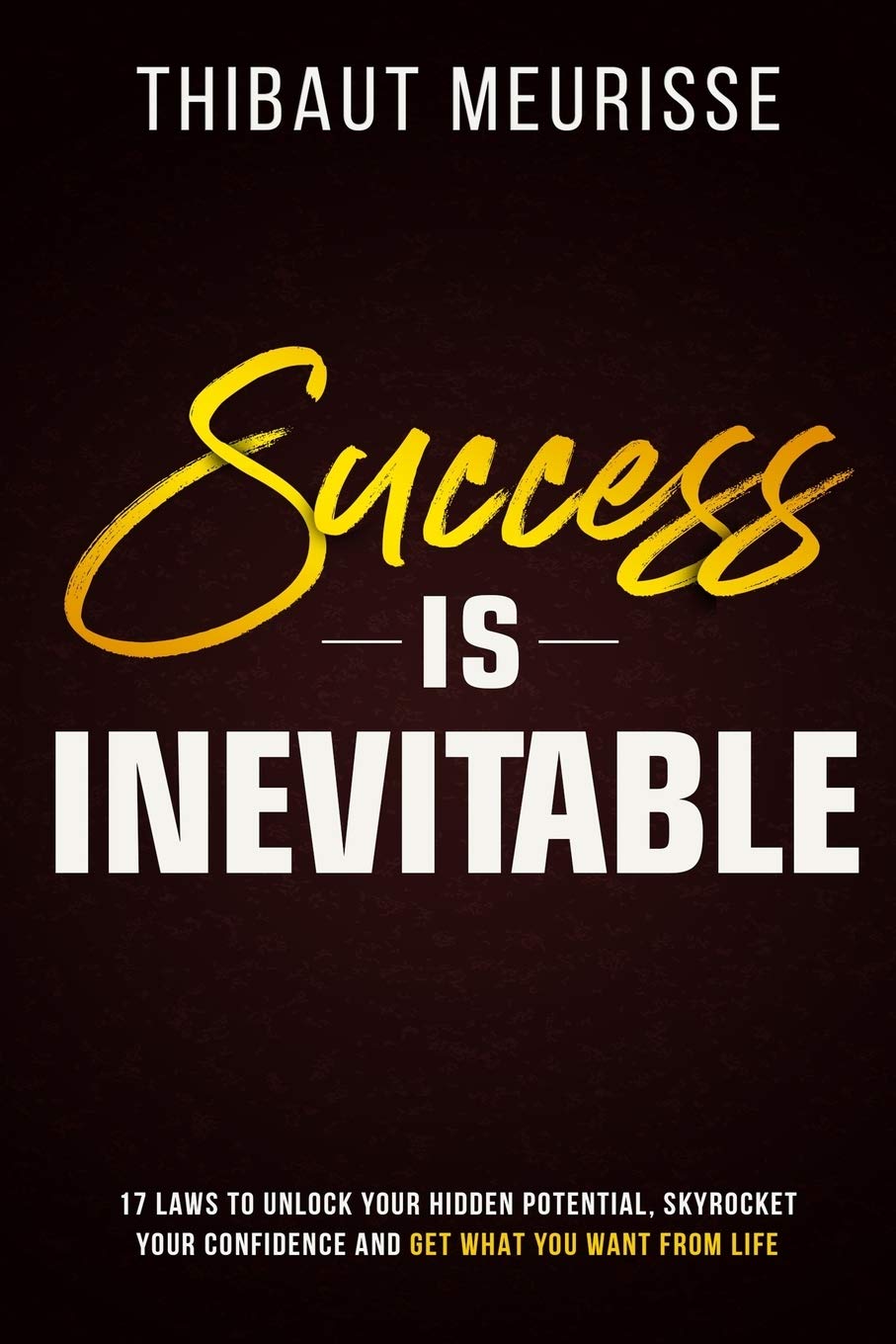 Success is Inevitable: 17 Laws to Unlock Your Hidden Potential, Skyrocket Your Confidence and Get What You Want from Life (Success principles)
