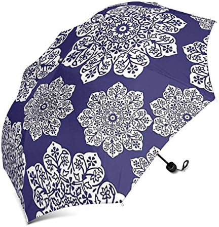 Aiggquhe Anti Rain/Sun Auto Open And Close Umbrella Foldable Umbrella