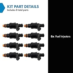 TRQ Fuel Injector Set Compatible with 1993-1996