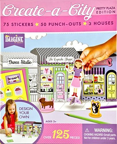 Imagine by Bendon Create-a-City Pretty Plaza Edition