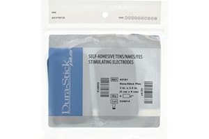 Chattanooga Dura-Stick Plus Self Adhesive Electrodes, 2" X 3.5" Rectangle (40 Pack)