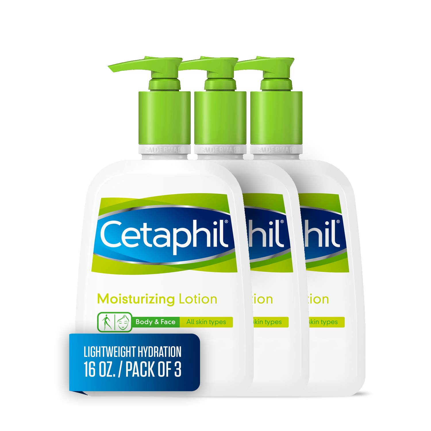 CETAPHIL Moisturizing Lotion | 20 fl oz | Instant & Long Lasting 24 Hour Hydrating Moisturizer for All Skin Types | Nourishing Lotion for Sensitive Skin | Non-Greasy | Dermatologist Recommended Brand : Beauty