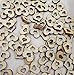 200pcs Wooden Hollow Love Heart Rustic Wedding Table Scatter Decoration Crafts