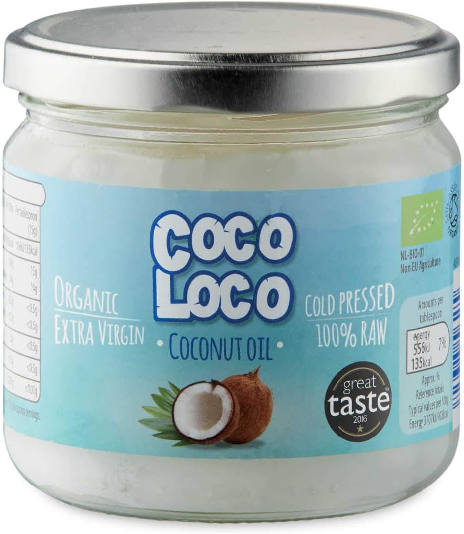 Coco Loco Organic Raw Cold Pressed Extra Virgin Coconut Oil 1 x 300ml