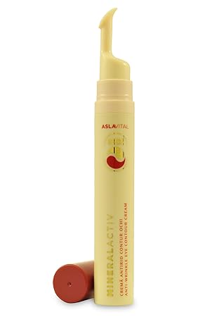 ASLAVITAL MINERALACTIV, Anti-Wrinkle Eye Contour Cream (With Organic Goji Berry Extract and 100% Natural Clay) by ASLAVITAL M
