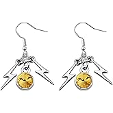 MAOFAED Anime Earring for Women, Anime Lover Gift, Manga Jewelry, Manga Lover GIfts (thunderEarring)