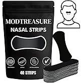 Anti-Snoring Nasal Strips for Sleep - Snoring Solution, Breathe Easy and Improve Airflow, Comfortable Fit for Better Breathing Strips, Office Workers, Athletes & Pregnant Women, (40 Count)
