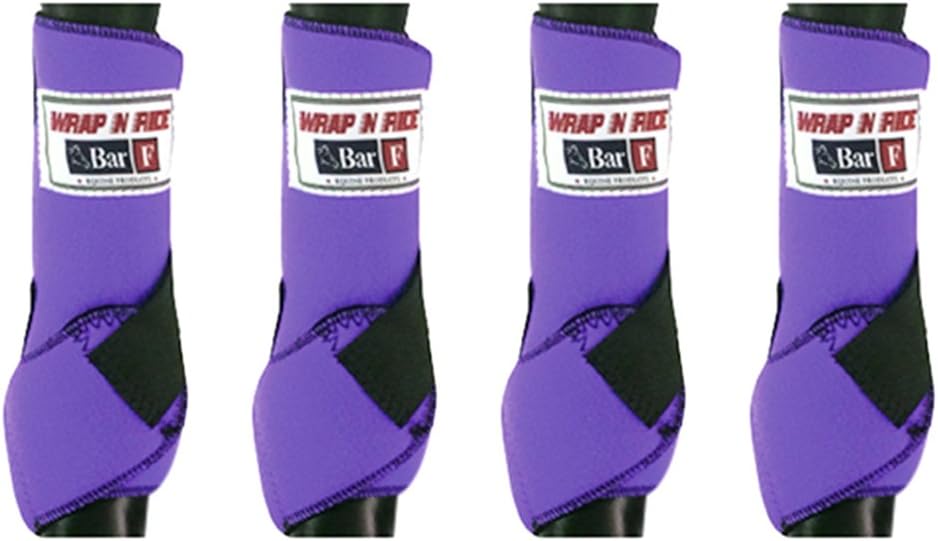 Wrap N Ride Sports Medicine Boots Horse Set of 4 Splint Boots by Bar_F