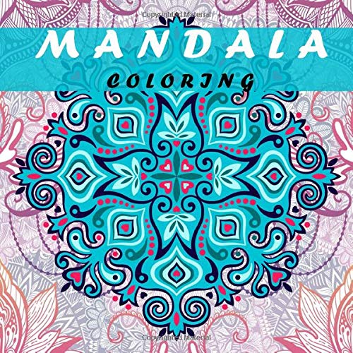 全品送料無料 Mandala Coloring マンダラ 塗り絵 花々のマンダラぬりえ ぬりえページをリラックス ストレス解消とリラクゼーションのための 大人の塗り絵 抗ストレス 大人