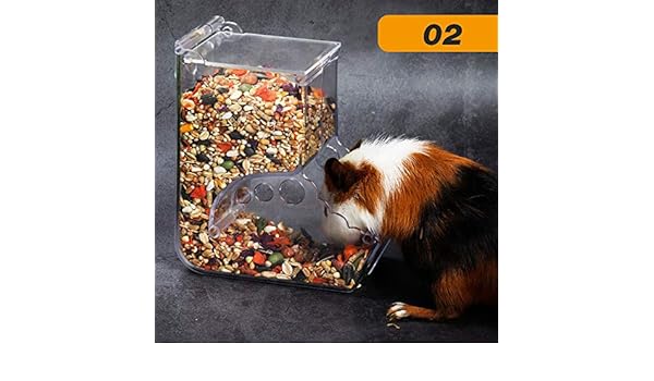Hamster Feeder Hamkaw Pet Feeder Crittertrail Accessories Small