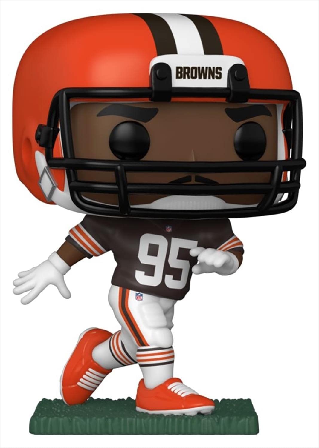 Funko POP! NFL: Browns - Myles Garrett - (Home Uniform) - Collectable Vinyl Figure - Gift Idea - Official Merchandise - Toys for Kids & Adults - Sports Fans - Model Figure for Collectors and Display