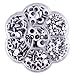 eBoot 700 Pieces Round Wiggle Googly Eyes with Self-adhesive DIY Scrapbooking Crafts Toy Accessories, Assorted Sizes