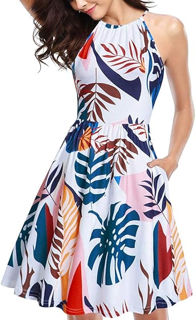 hawaiian print dresses amazon