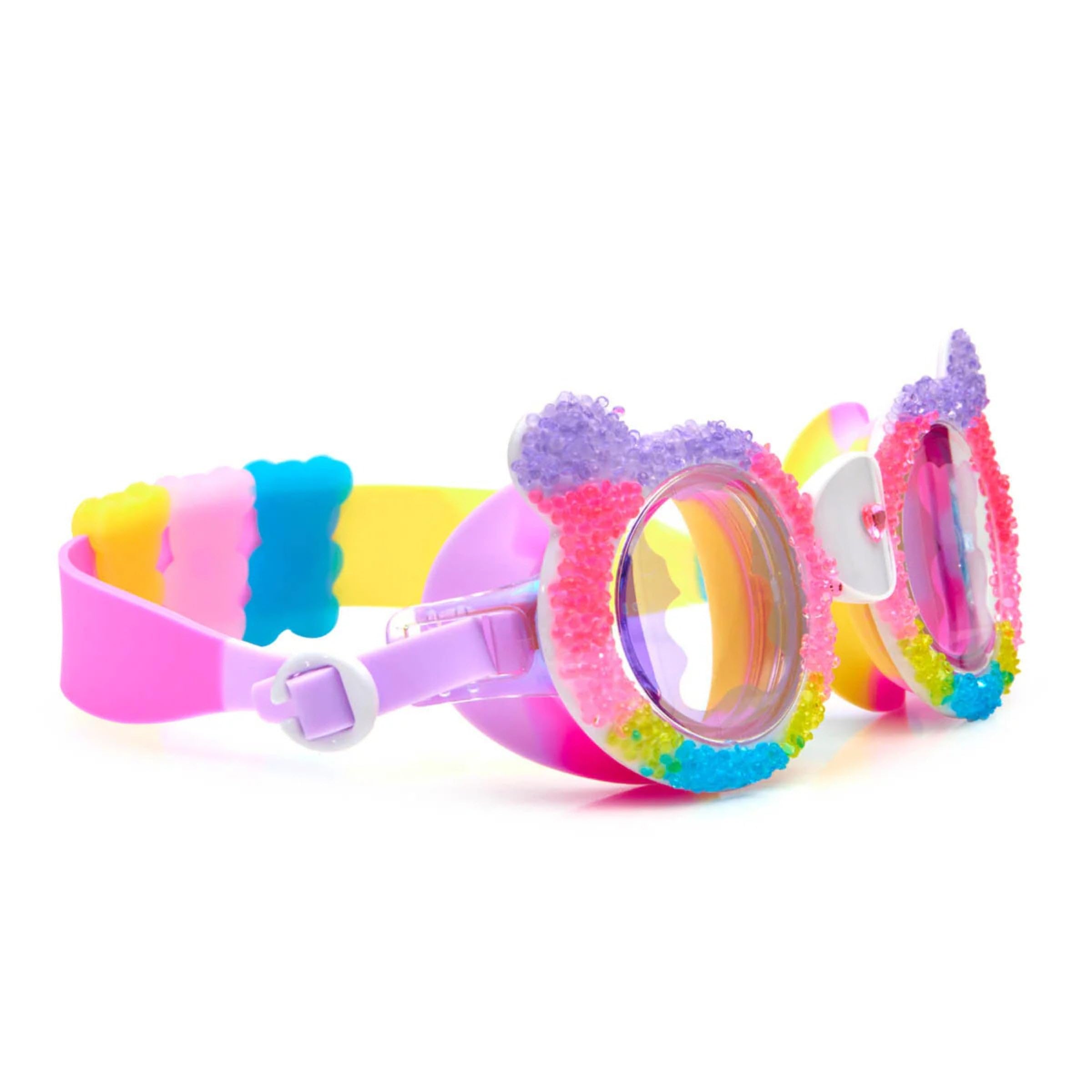 Bling2O Kids Swimming Goggles 100% Silicone Anti Fog UV Protection +6Yrs - Rock Candy Gummy Bear