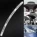Astra Depot Chrome 4-Slot Track Windshield Trim For 1996-2013 Harley Electra Street Tri Glide Touring Bike