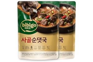KULOSORY [Pack of 2]Korean Soup Bibigo Sundaeguk - 16.2oz / Stew 비비고 사골 순댓국