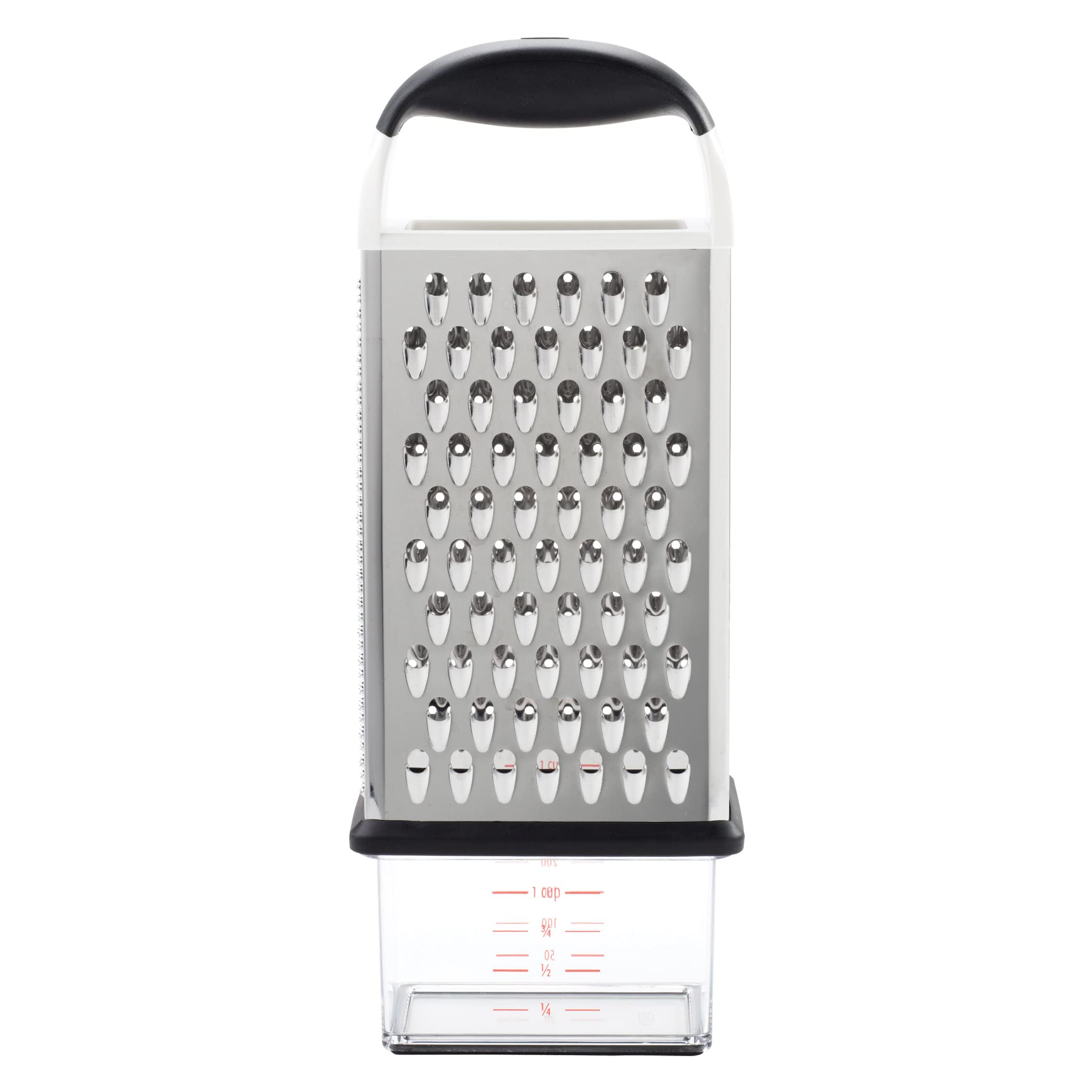 OXO Good Grips Box Grater,Silver/Black