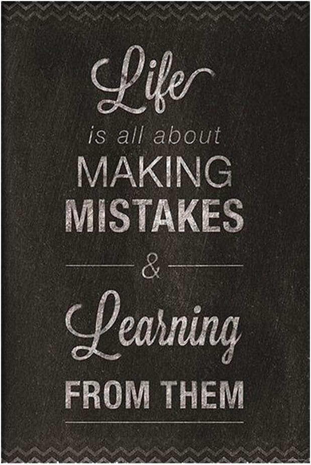 Wimagic 1x 'Life is' Motivational Quote Sign Poster Inspirational Wall Art Print Picture for Bedroom Classroom Office Home Decoration - 20 * 30cm