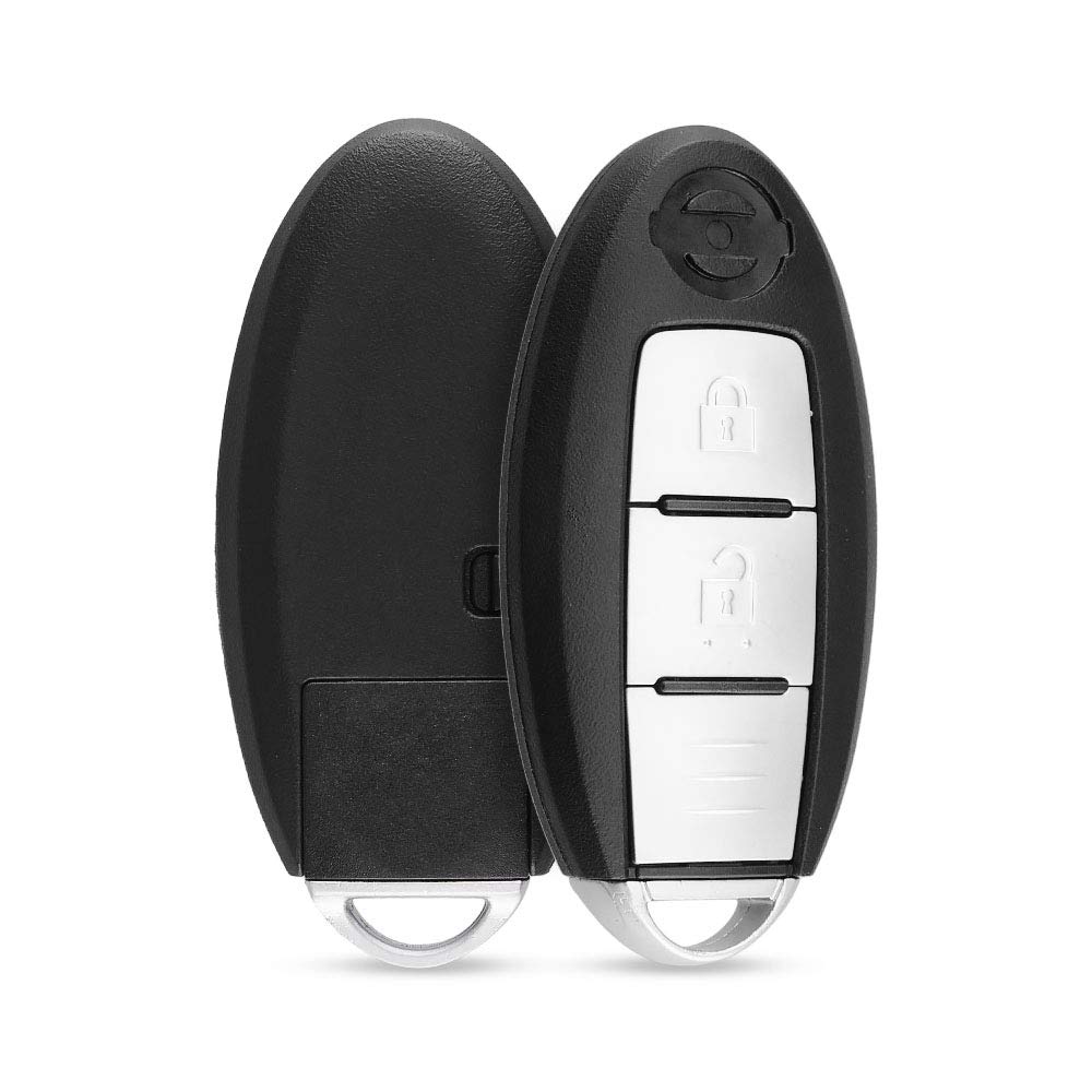 Smart Remote Key Shell Case 3 Buttons For Nissan Rogue Teana Sentra Versa Fob Car Key Cover Keyless Entry With Blade