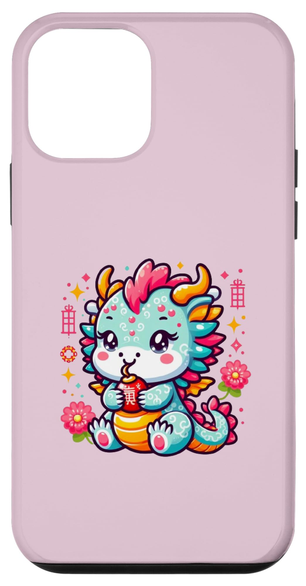 Chinese New Year 2025 Shirt Kids Year of The Dragon Case for iPhone 12 mini