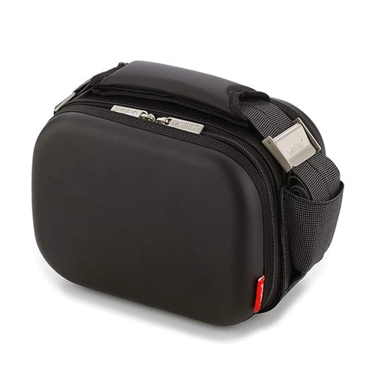 Valira Porta Food Satin Mini 23.5 x 14 x 18.5 cm Black