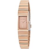 Ted Baker Lileey Women's Rose Gold-Tone Stainless Steel Bracelet Watch