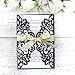 ponatia 25PCS 5.12 x 7.1 '' Laser Cut Wedding Invitations Cards with Envelopes for Wedding Bridal Shower Engagement Birthday Invite (Navy Blue)