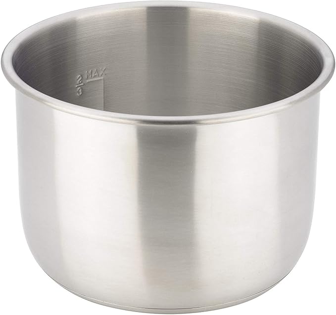 Stainless Steel Inner Cooking Pot Compatible with CrockPot Express MultiCooker. Food Grade