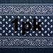 Triple9 Automotive Gear Balaclavas Seamless Face Mask Bandanas (Small Paisley- Navy)