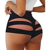 Cut Out Yoga Shorts Booty Butt Lifting Scrunch Shorts High Waisted Workout Gym Active Hot Pants