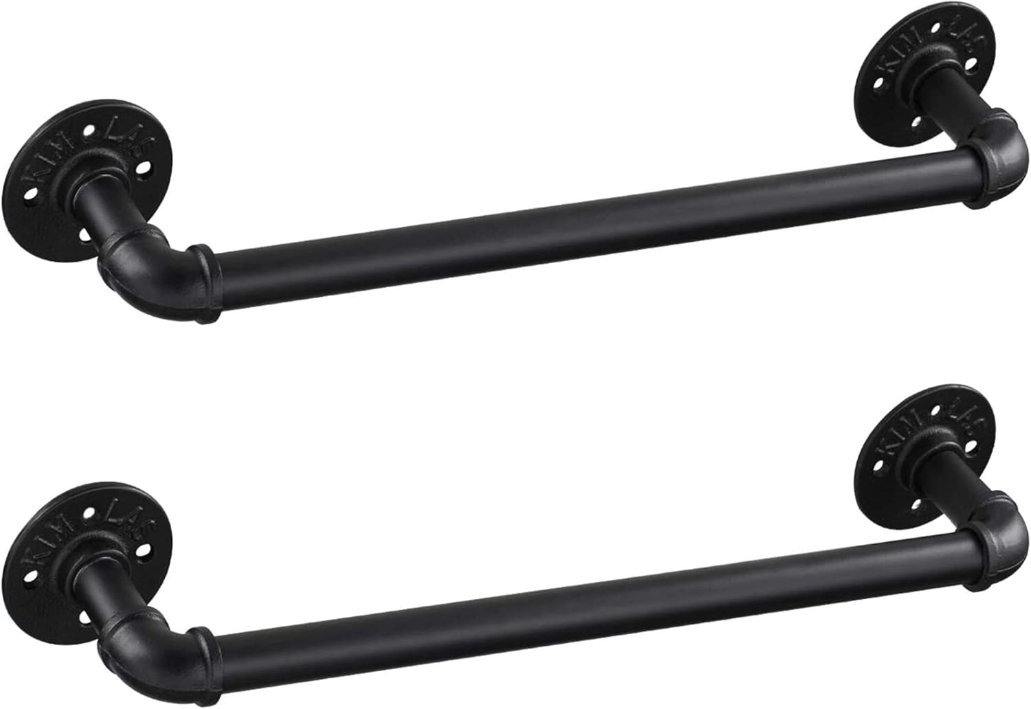 Elibbren 18 Inch Industrial Pipe Towel Bar, Bathroom
