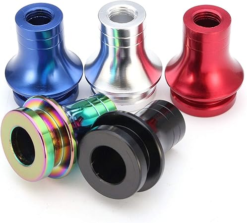 Amazon Co Jp Toowoo ロープロファイルシフトノブブートリテーナーアダプターマニュアルギアシフターレバー 赤 車 バイク