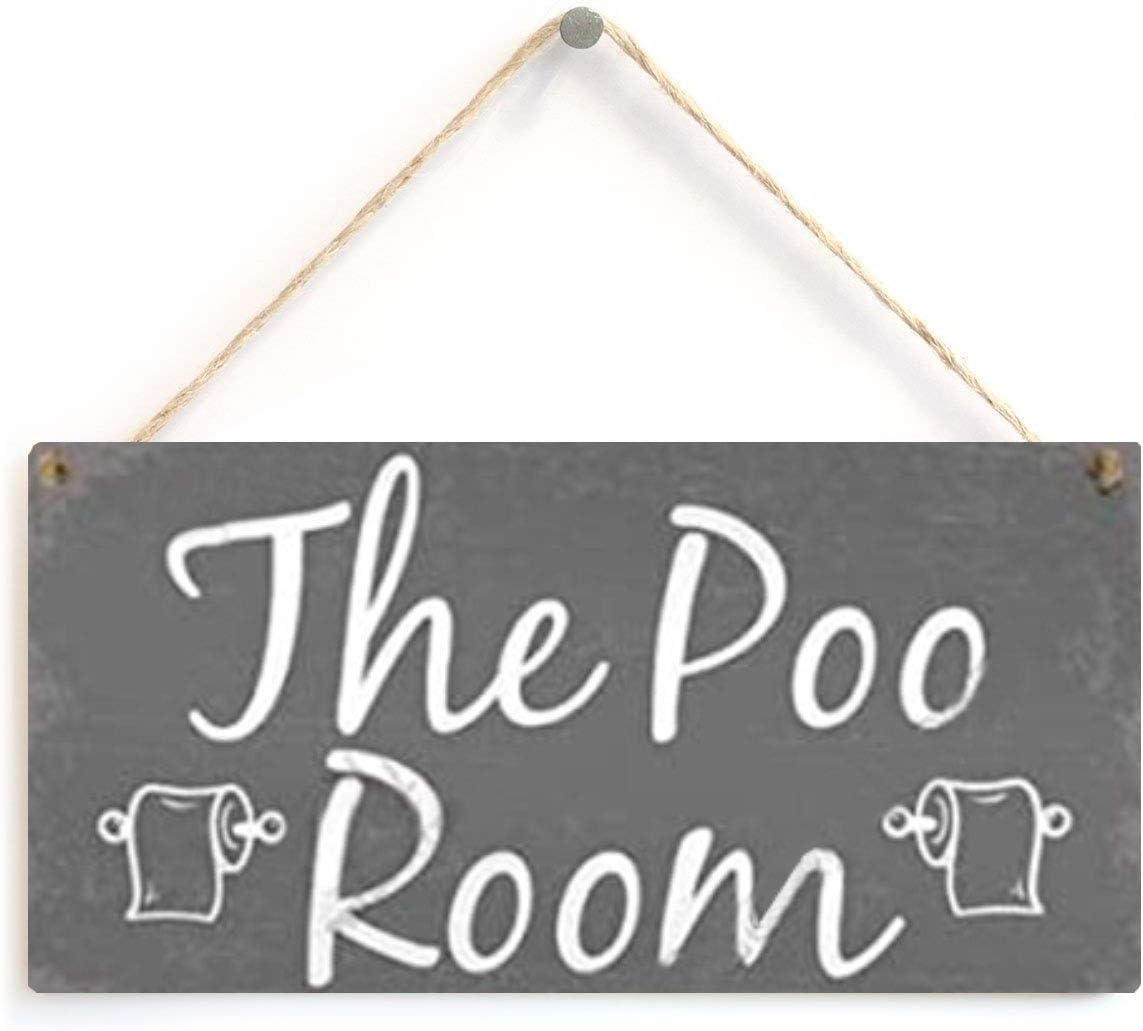LWF Have a Nice Poop Sign Bathroom Decor Toilet Humor