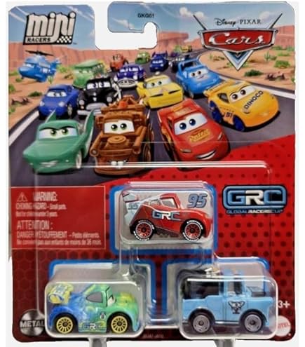 ミニカー Disney Pixar Cars Mini Adventures DISNEY PIXAR CARS MINI ADVENTURES LIGHTNING MCQUEEN RAMONE RS SAVE