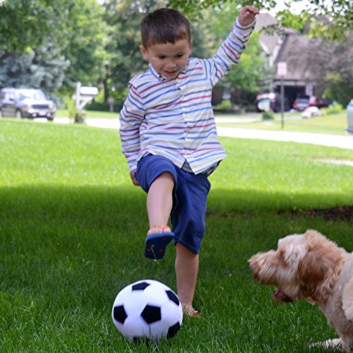 image for Tplay Soccer Ball Pillow Stuffed Fluffy Plush Baby Soccer Ball Soft Du