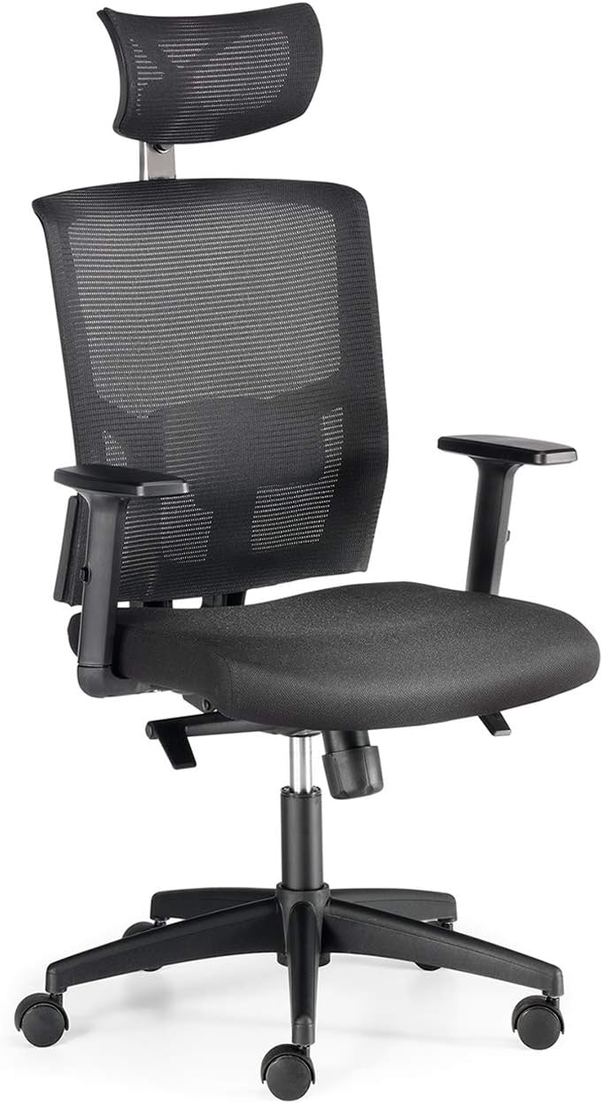 Euromof - Silla de Oficina Ergonómica Viena de Gama