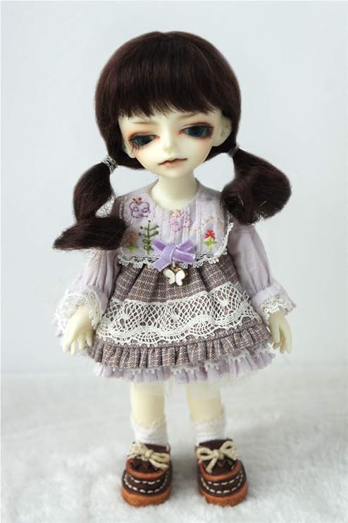 5 inch doll wig