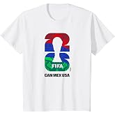 Kids FIFA World CUP26 Host Country Trophy Logo T-Shirt