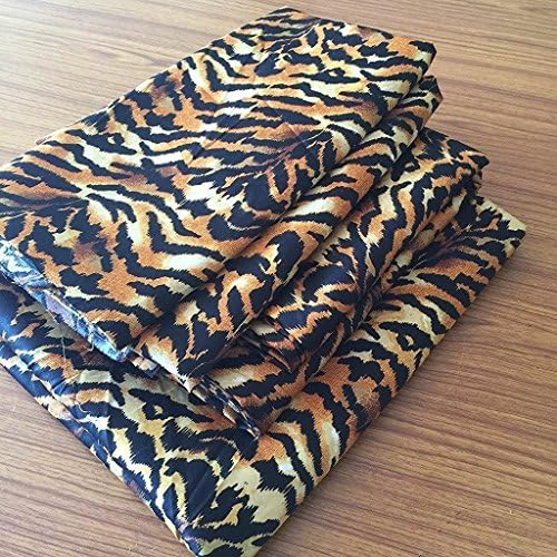Bedding 4 PCs Sheet Set Tiger Print Queen Size Ultra Soft Natural 18" Deep Pocket Elastic All Round 100% Cotton 400-Thread-Count Extremely Stronger Durable By Linen Square
