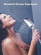 YEAUPE PRO Shower Head and Hose 1.6m with Filter Square High Pressure 6 Modes view 9