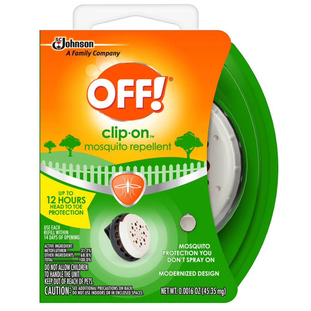 Photo 1 of OFF! Clip-On Mosquito Repellent, Clip-On Fan Unit and 1 Repellent Refill, Attaches to Belt, Waistband, or Purse