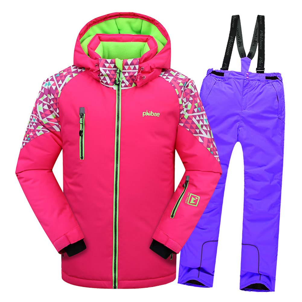 impermeabile antivento LSHEL tuta funzionale da neve pantaloni da neve Tuta  da sci e pantaloni da sci per bambini lencicol Abbigliamento Sport e tempo  libero